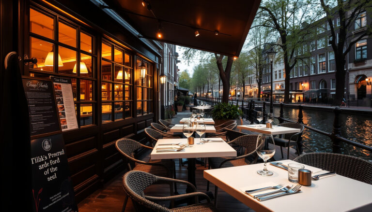 Sjiek aan de Amstel: openingstijden, menukaart en recensies